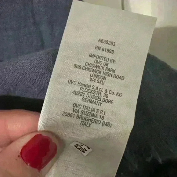 Peace Love World Bonus 100% cotton button up shirt size 2X (S114) - Picture 4 of 13